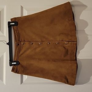 Abercrombie & Fitch Suede Skirt